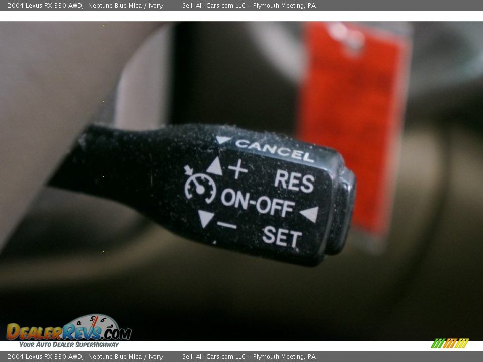 2004 Lexus RX 330 AWD Neptune Blue Mica / Ivory Photo #24