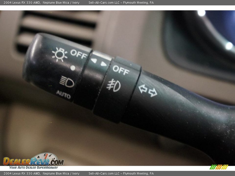 2004 Lexus RX 330 AWD Neptune Blue Mica / Ivory Photo #25