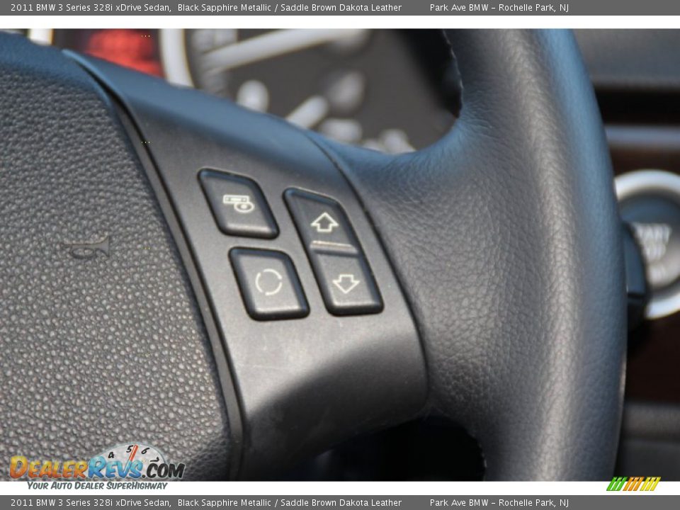2011 BMW 3 Series 328i xDrive Sedan Black Sapphire Metallic / Saddle Brown Dakota Leather Photo #21