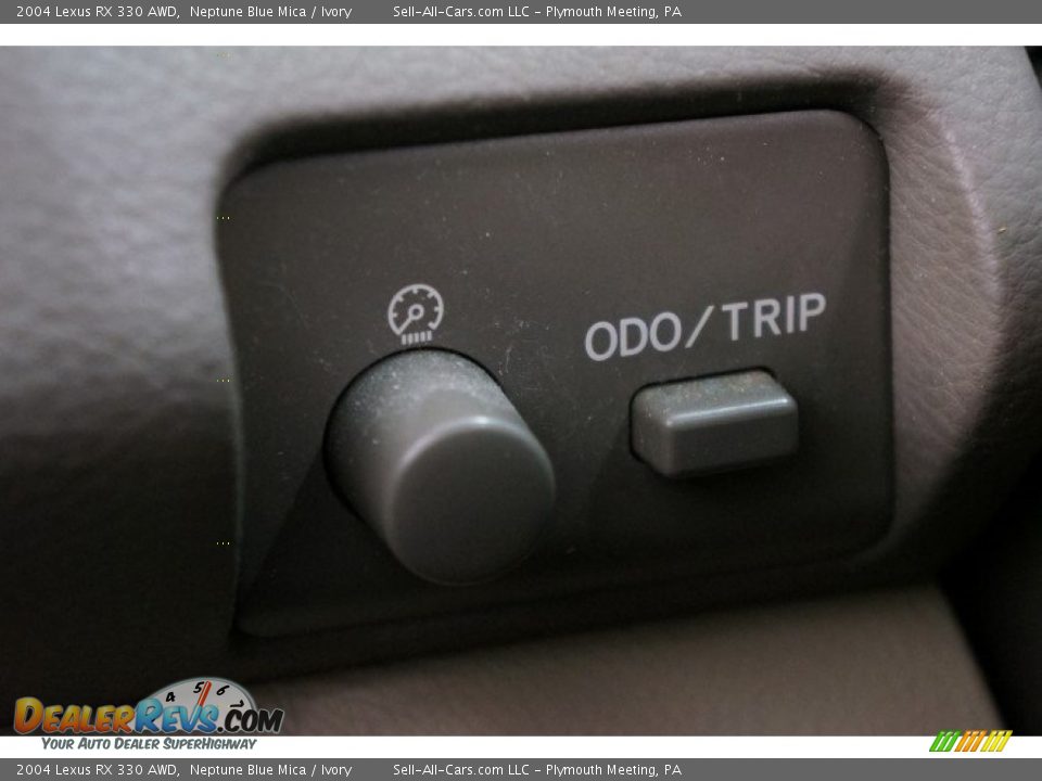 2004 Lexus RX 330 AWD Neptune Blue Mica / Ivory Photo #27