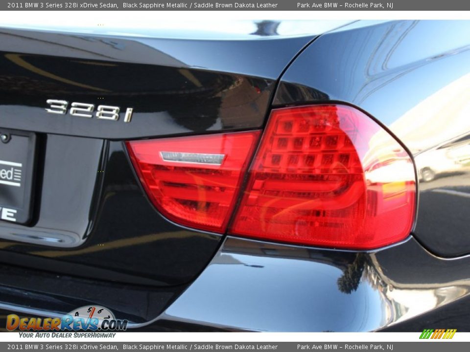 2011 BMW 3 Series 328i xDrive Sedan Black Sapphire Metallic / Saddle Brown Dakota Leather Photo #24