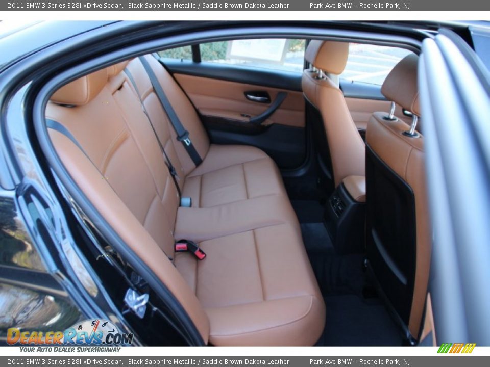 2011 BMW 3 Series 328i xDrive Sedan Black Sapphire Metallic / Saddle Brown Dakota Leather Photo #26