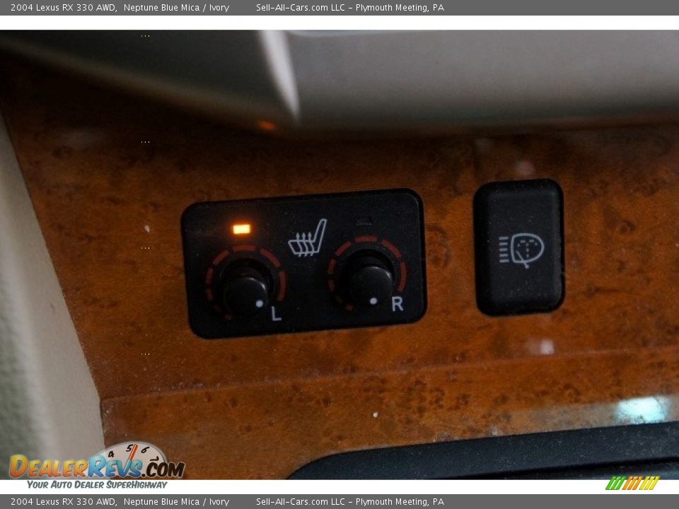 2004 Lexus RX 330 AWD Neptune Blue Mica / Ivory Photo #33