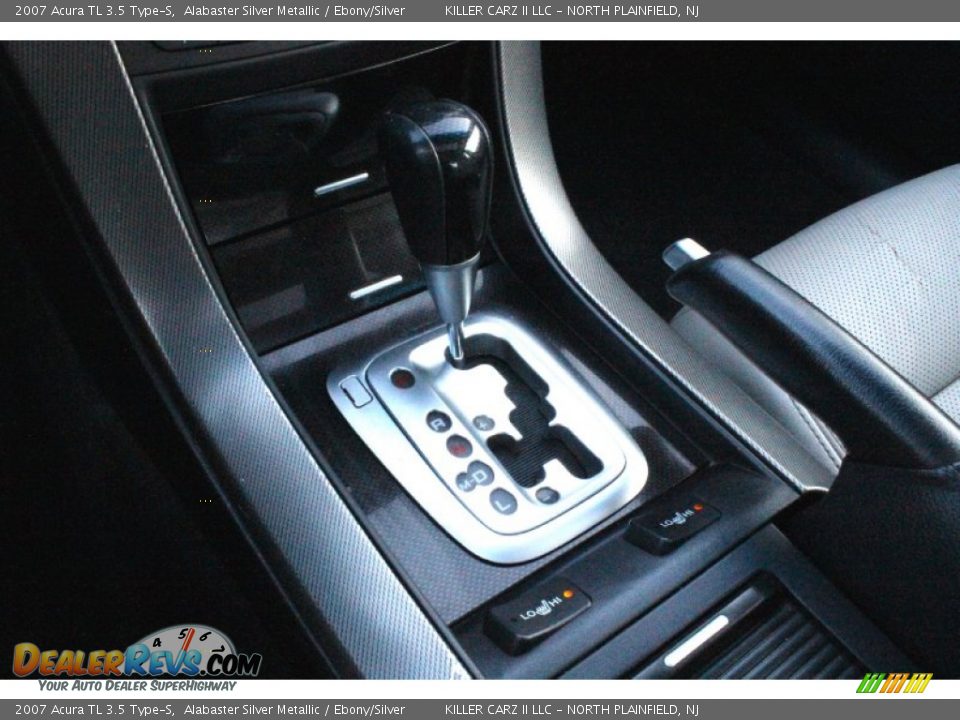 2007 Acura TL 3.5 Type-S Alabaster Silver Metallic / Ebony/Silver Photo #22
