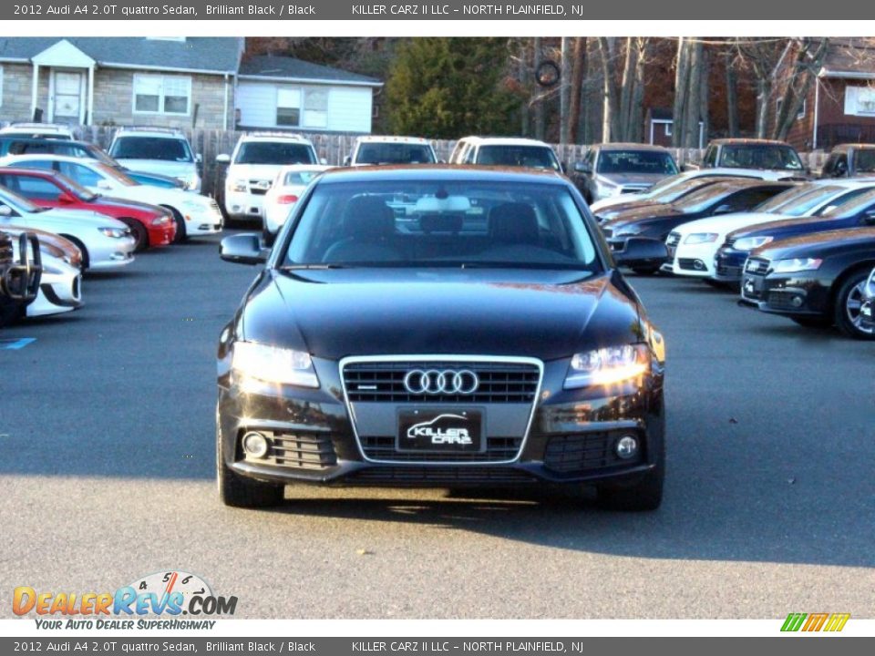 2012 Audi A4 2.0T quattro Sedan Brilliant Black / Black Photo #2