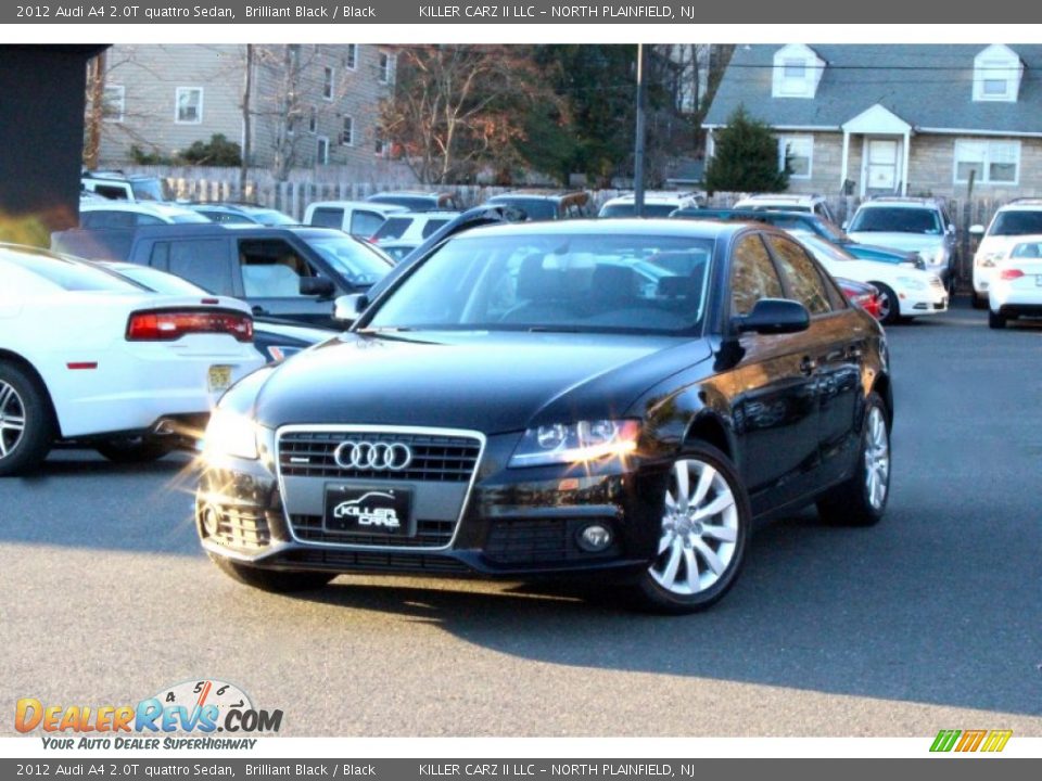 2012 Audi A4 2.0T quattro Sedan Brilliant Black / Black Photo #3