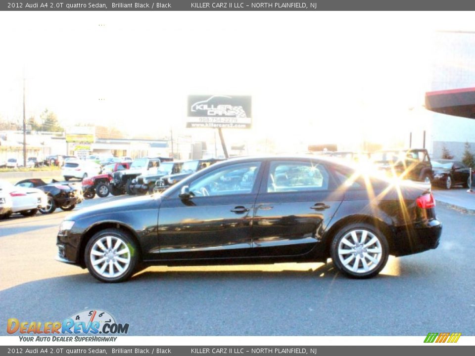 2012 Audi A4 2.0T quattro Sedan Brilliant Black / Black Photo #4