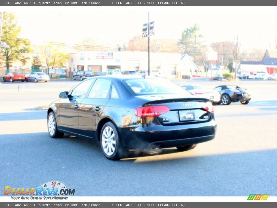 2012 Audi A4 2.0T quattro Sedan Brilliant Black / Black Photo #5