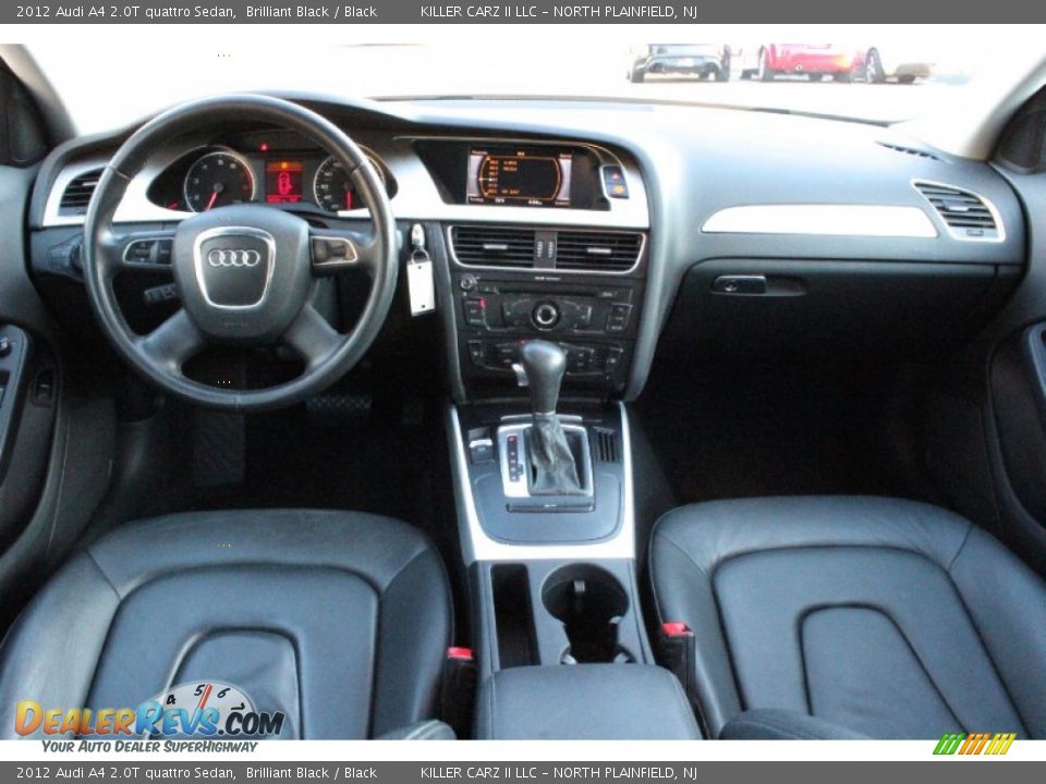 2012 Audi A4 2.0T quattro Sedan Brilliant Black / Black Photo #8