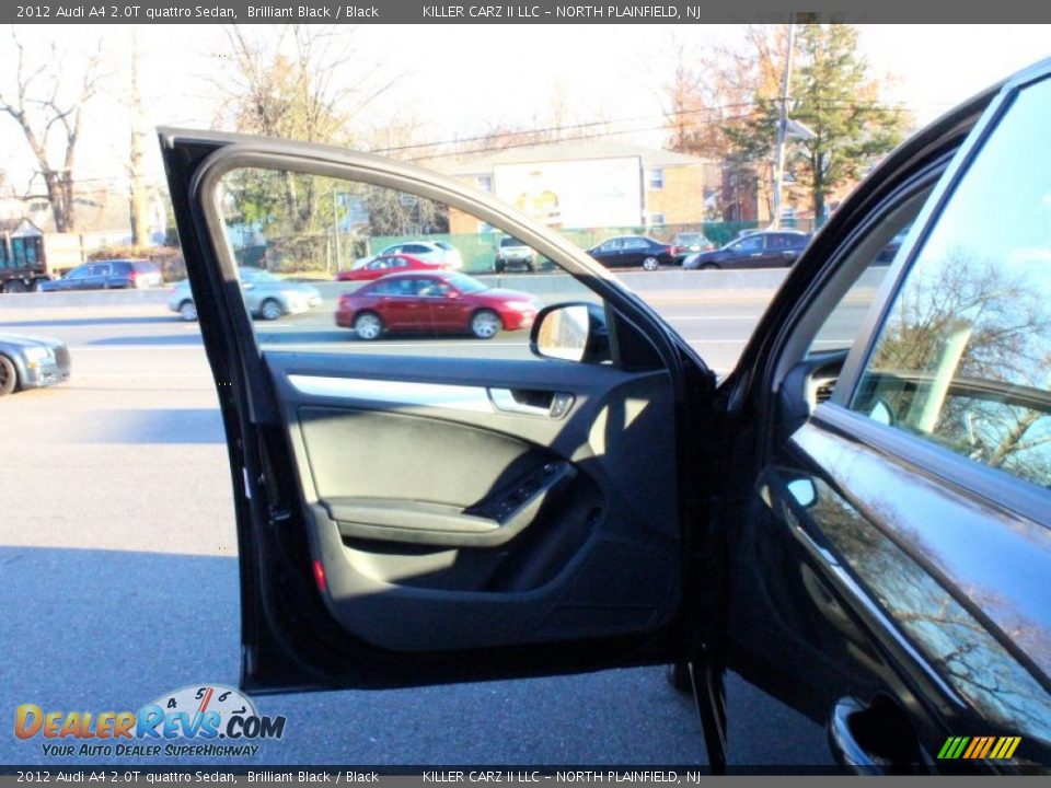 2012 Audi A4 2.0T quattro Sedan Brilliant Black / Black Photo #11