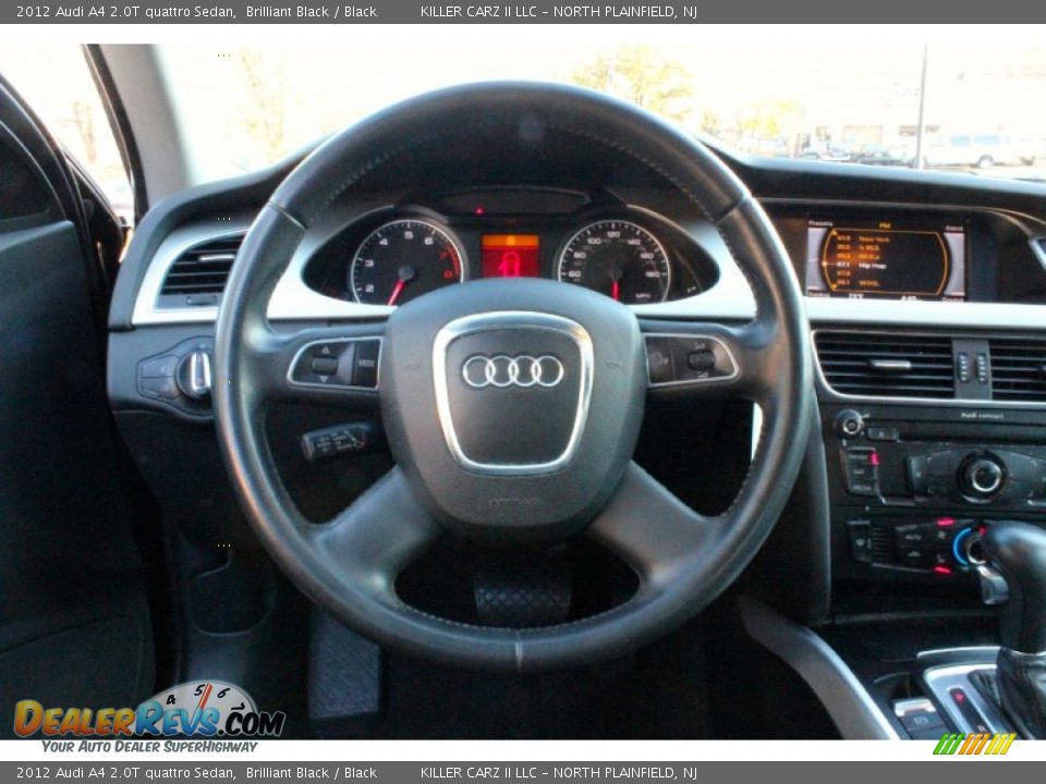 2012 Audi A4 2.0T quattro Sedan Brilliant Black / Black Photo #16