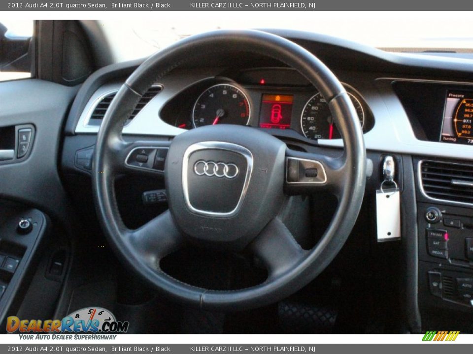 2012 Audi A4 2.0T quattro Sedan Brilliant Black / Black Photo #21