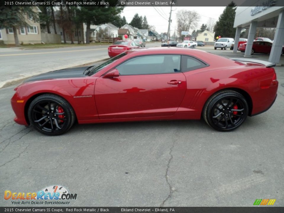 Red Rock Metallic 2015 Chevrolet Camaro SS Coupe Photo #2