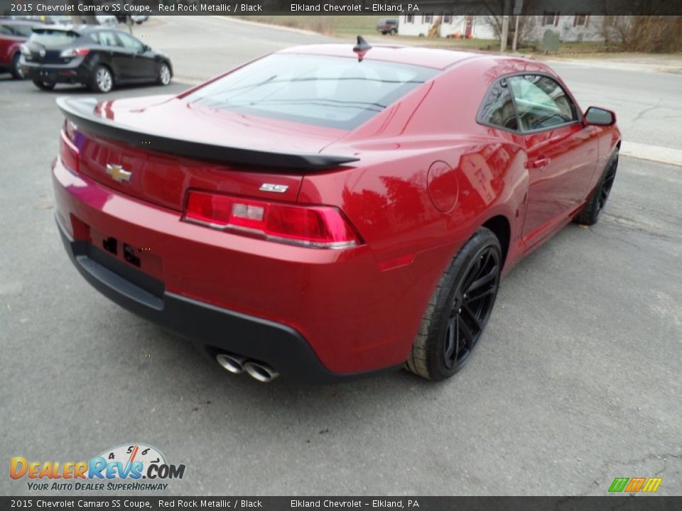 2015 Chevrolet Camaro SS Coupe Red Rock Metallic / Black Photo #5