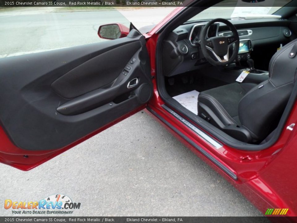 2015 Chevrolet Camaro SS Coupe Red Rock Metallic / Black Photo #12