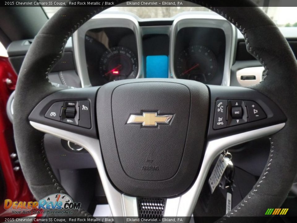 2015 Chevrolet Camaro SS Coupe Steering Wheel Photo #18