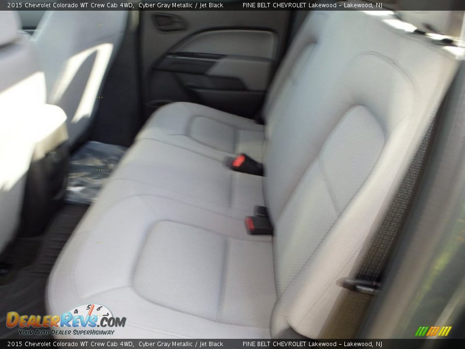 2015 Chevrolet Colorado WT Crew Cab 4WD Cyber Gray Metallic / Jet Black Photo #5