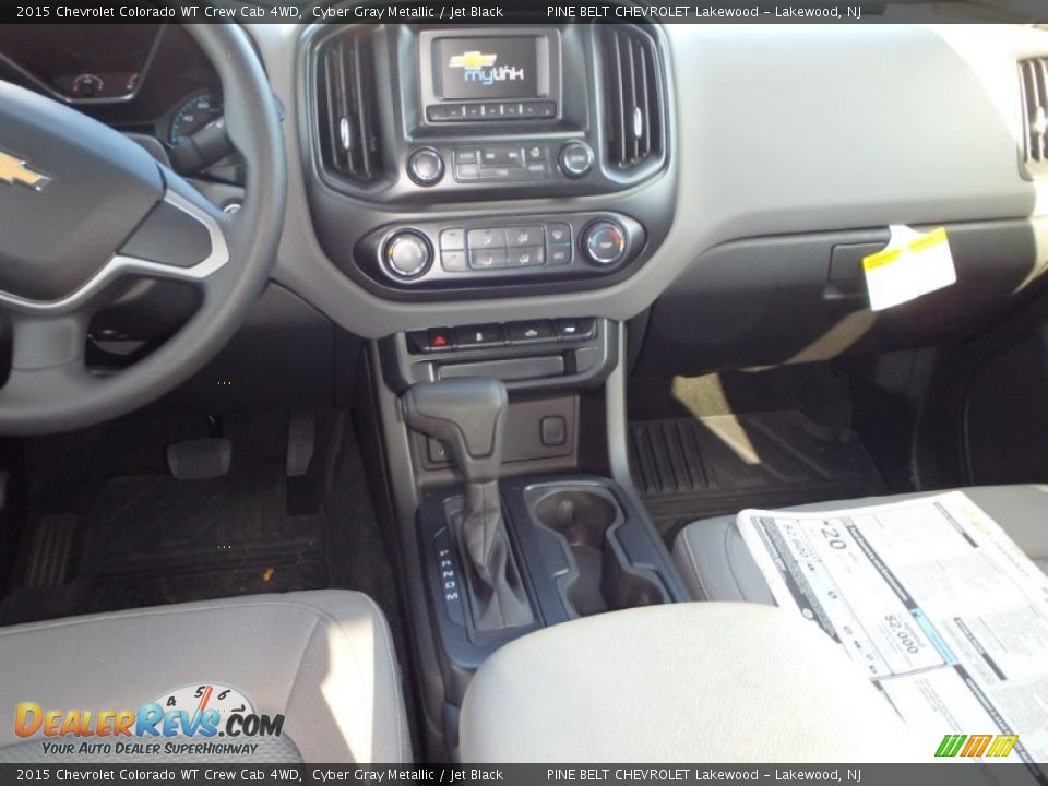 2015 Chevrolet Colorado WT Crew Cab 4WD Cyber Gray Metallic / Jet Black Photo #6