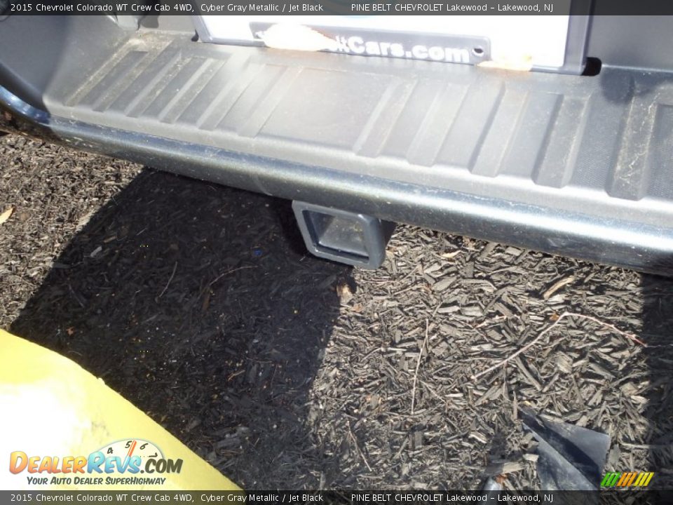 2015 Chevrolet Colorado WT Crew Cab 4WD Cyber Gray Metallic / Jet Black Photo #9