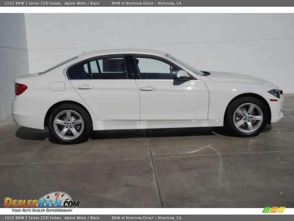 2015 BMW 3 Series 328i Sedan Alpine White / Black Photo #2