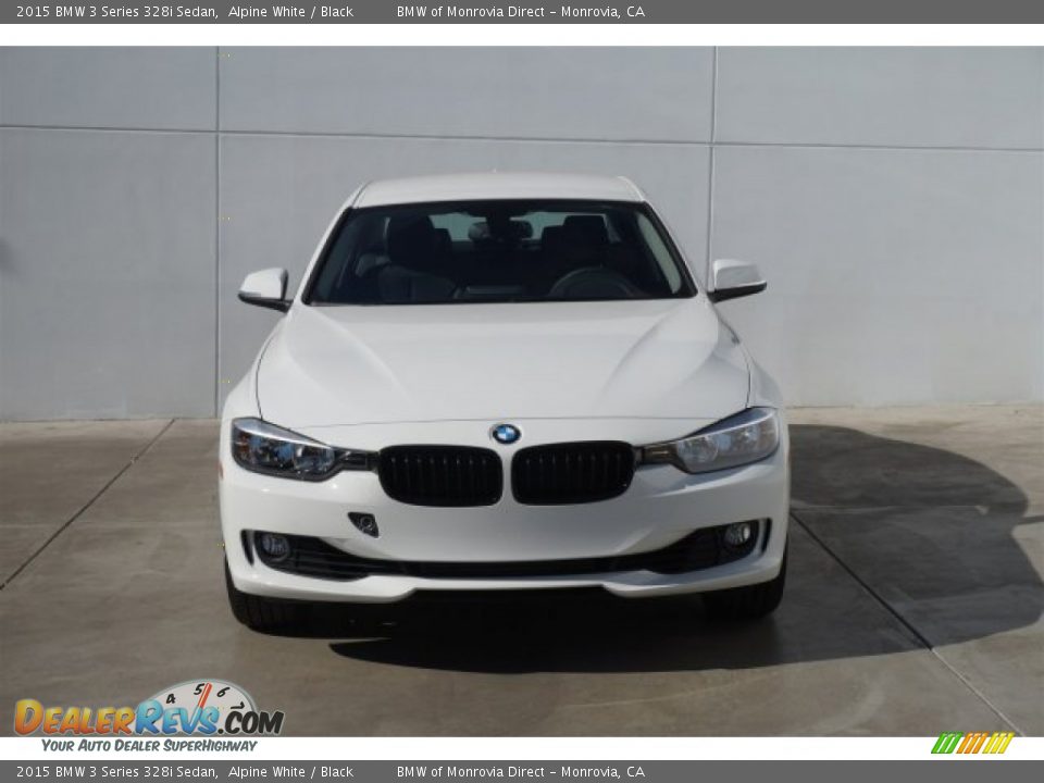 2015 BMW 3 Series 328i Sedan Alpine White / Black Photo #3