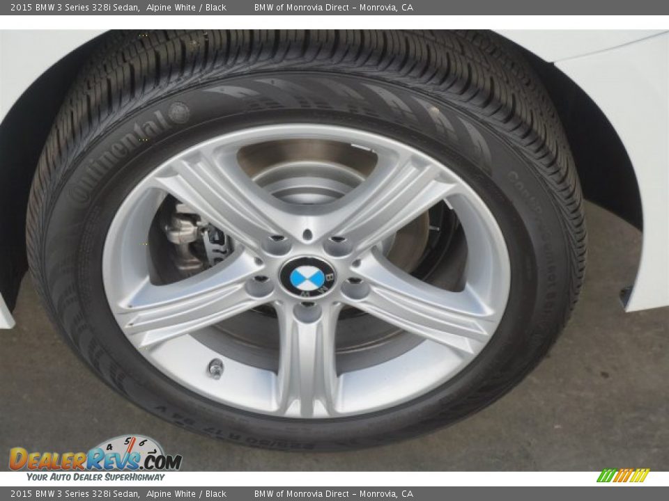 2015 BMW 3 Series 328i Sedan Alpine White / Black Photo #4