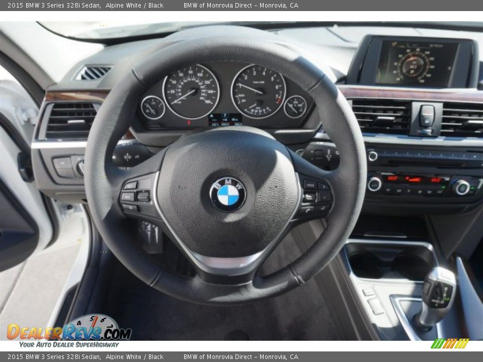 2015 BMW 3 Series 328i Sedan Alpine White / Black Photo #9