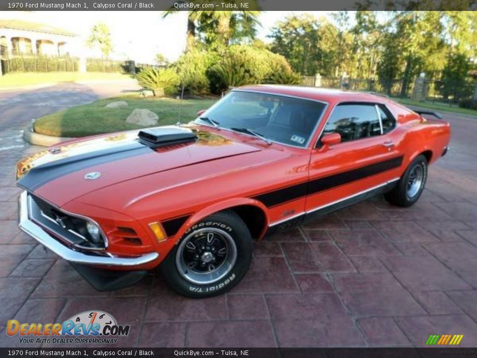 Front 3/4 View of 1970 Ford Mustang Mach 1 Photo #1