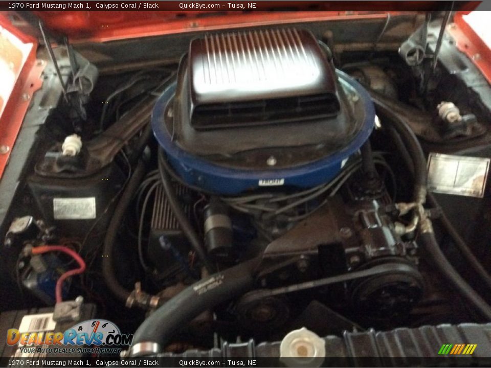 1970 Ford Mustang Mach 1 351 ci. V8 Engine Photo #6