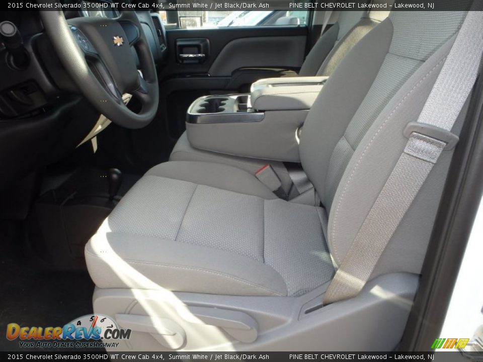 2015 Chevrolet Silverado 3500HD WT Crew Cab 4x4 Summit White / Jet Black/Dark Ash Photo #3
