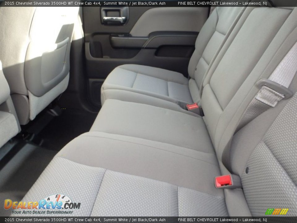 2015 Chevrolet Silverado 3500HD WT Crew Cab 4x4 Summit White / Jet Black/Dark Ash Photo #4