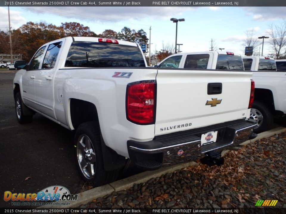 2015 Chevrolet Silverado 2500HD LT Crew Cab 4x4 Summit White / Jet Black Photo #2