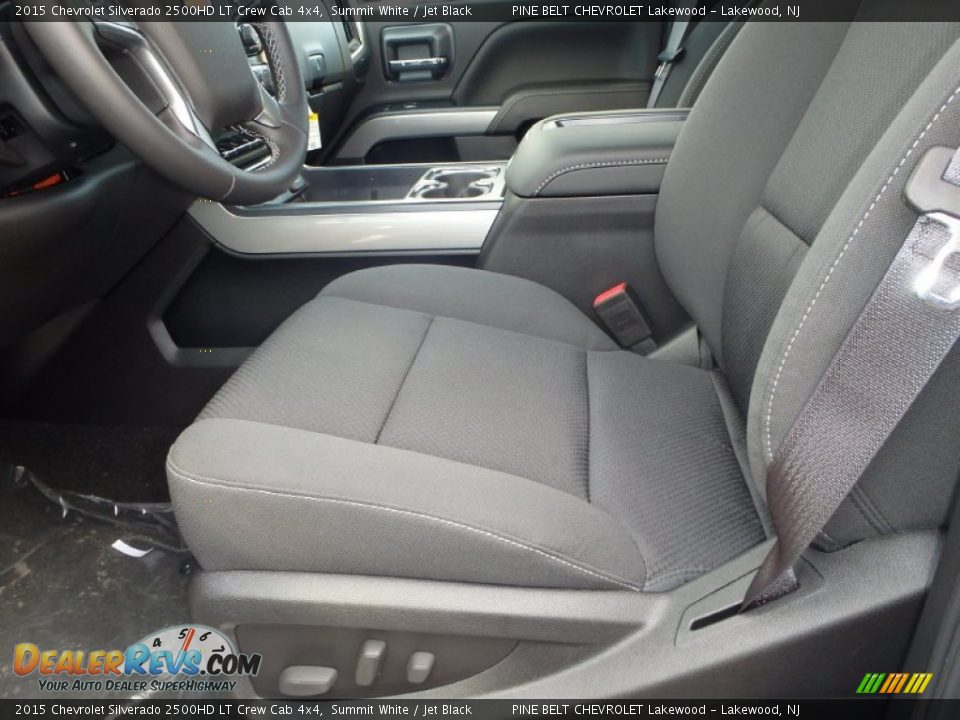 2015 Chevrolet Silverado 2500HD LT Crew Cab 4x4 Summit White / Jet Black Photo #3