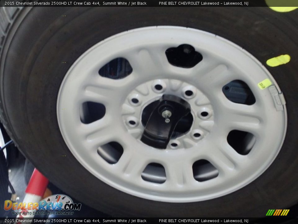 2015 Chevrolet Silverado 2500HD LT Crew Cab 4x4 Summit White / Jet Black Photo #9