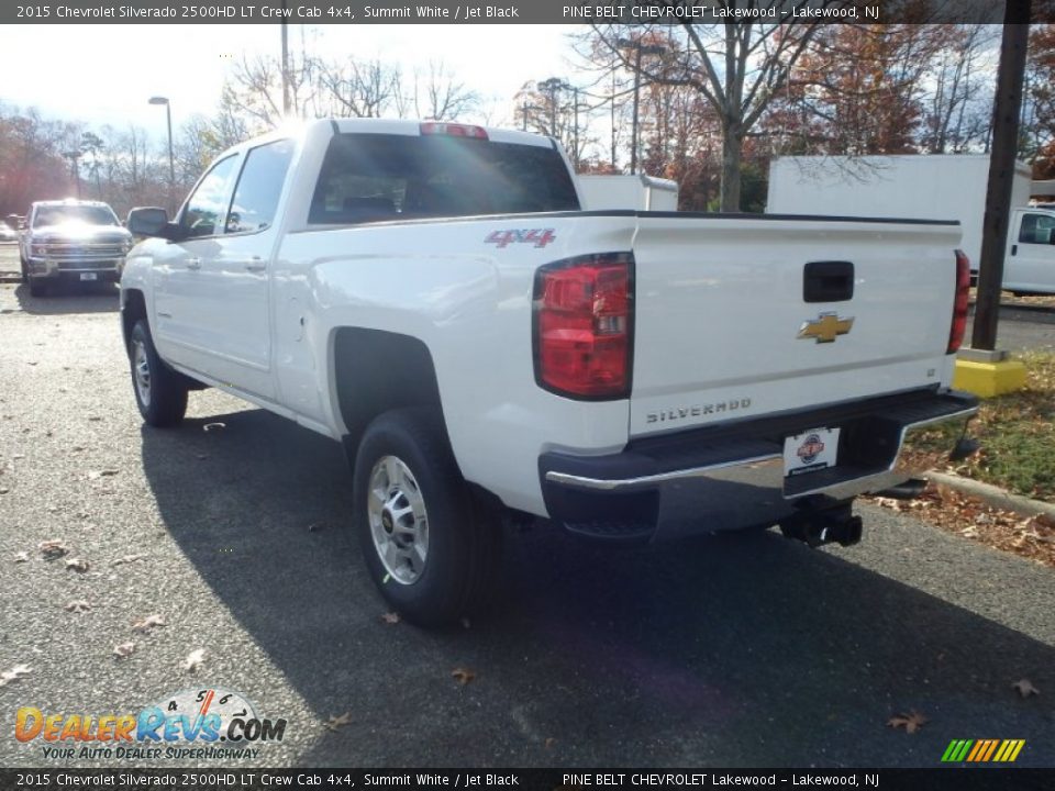 2015 Chevrolet Silverado 2500HD LT Crew Cab 4x4 Summit White / Jet Black Photo #2