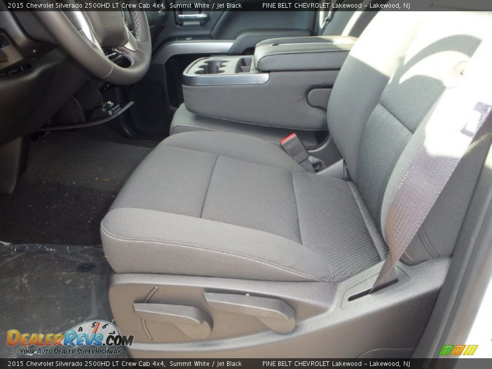 2015 Chevrolet Silverado 2500HD LT Crew Cab 4x4 Summit White / Jet Black Photo #3