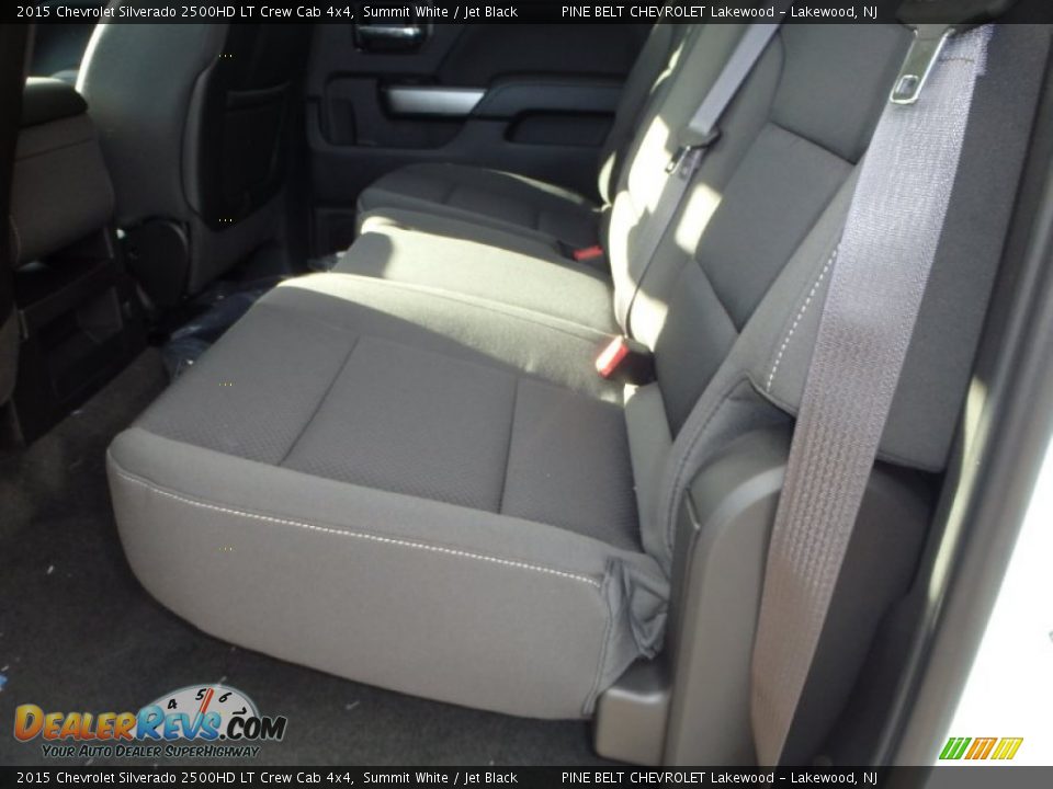 2015 Chevrolet Silverado 2500HD LT Crew Cab 4x4 Summit White / Jet Black Photo #4