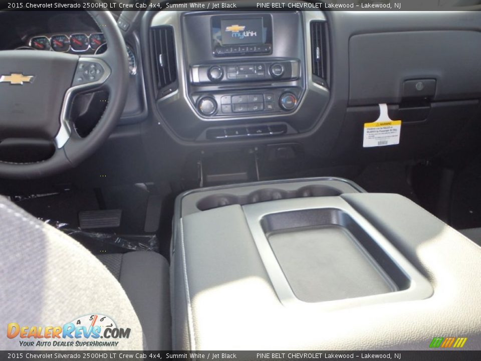 2015 Chevrolet Silverado 2500HD LT Crew Cab 4x4 Summit White / Jet Black Photo #5