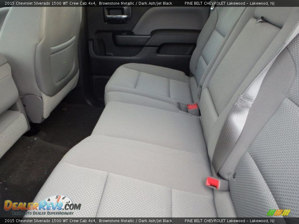 2015 Chevrolet Silverado 1500 WT Crew Cab 4x4 Brownstone Metallic / Dark Ash/Jet Black Photo #4