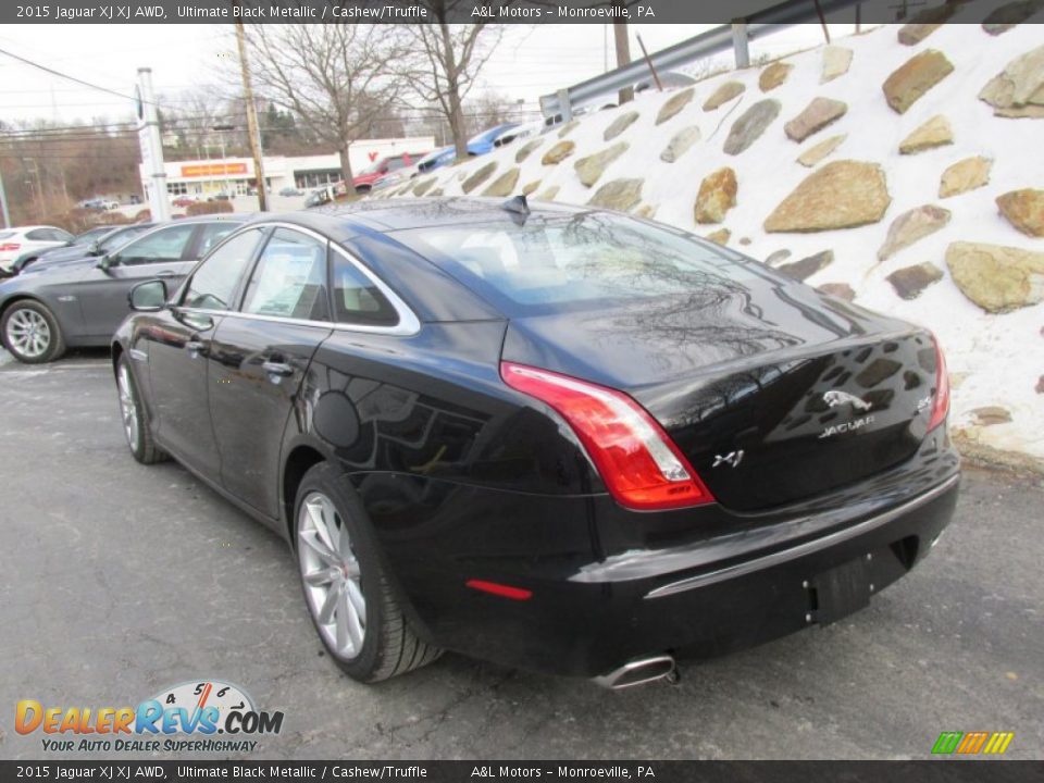 Ultimate Black Metallic 2015 Jaguar XJ XJ AWD Photo #5
