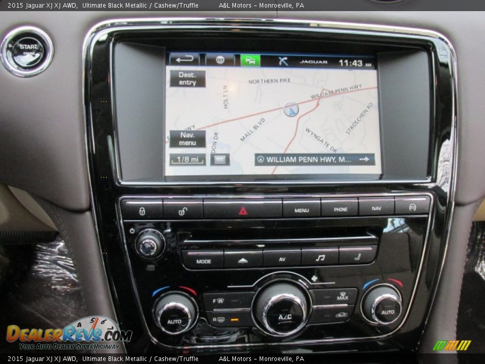 Navigation of 2015 Jaguar XJ XJ AWD Photo #17