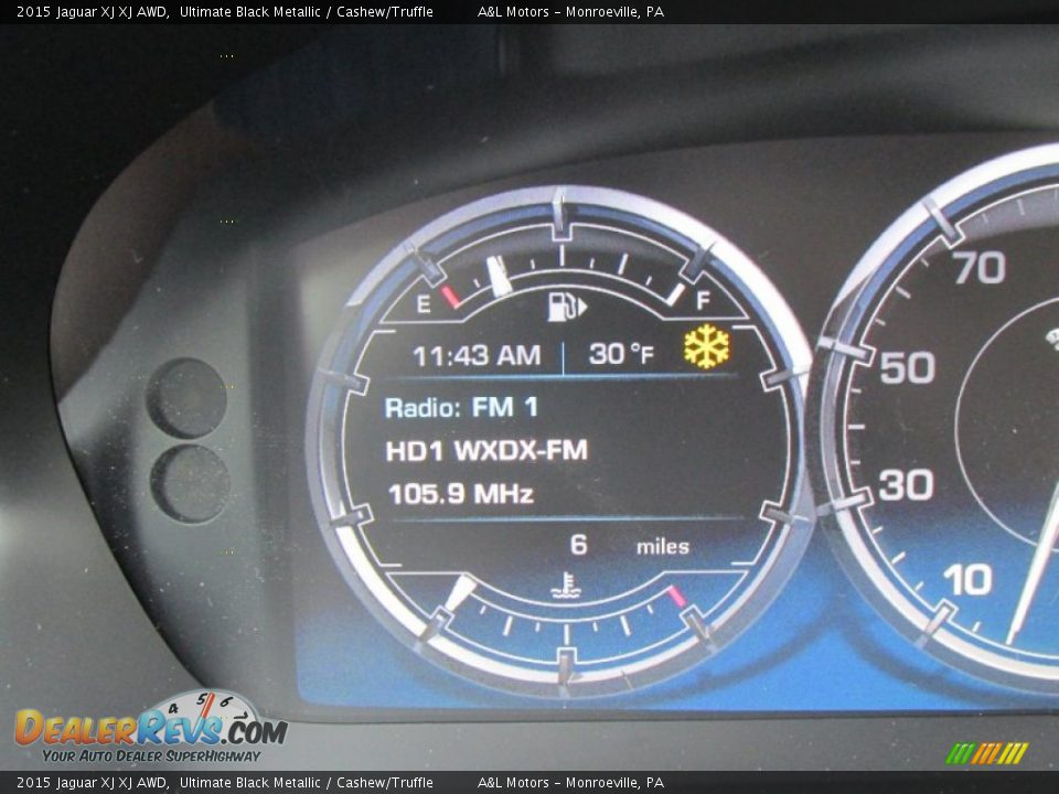 2015 Jaguar XJ XJ AWD Gauges Photo #20