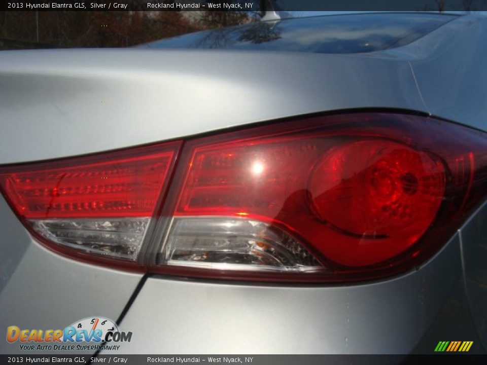 2013 Hyundai Elantra GLS Silver / Gray Photo #20