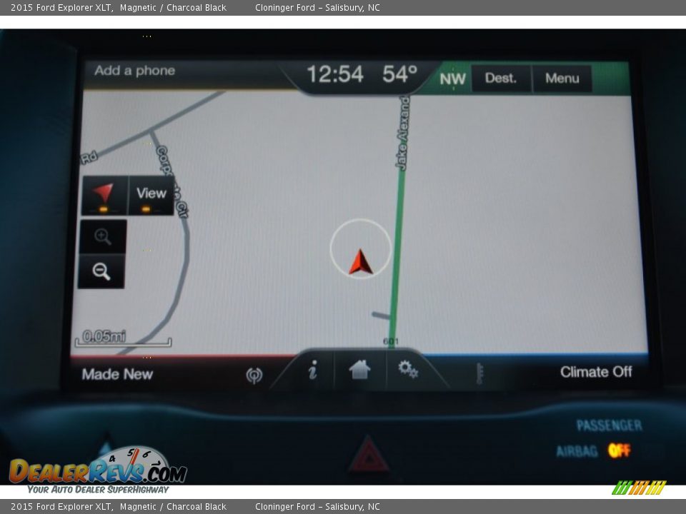 2015 Ford Explorer XLT Magnetic / Charcoal Black Photo #17