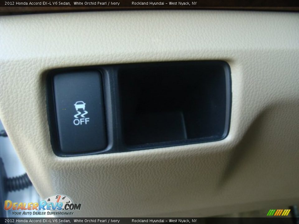 2012 Honda Accord EX-L V6 Sedan White Orchid Pearl / Ivory Photo #13
