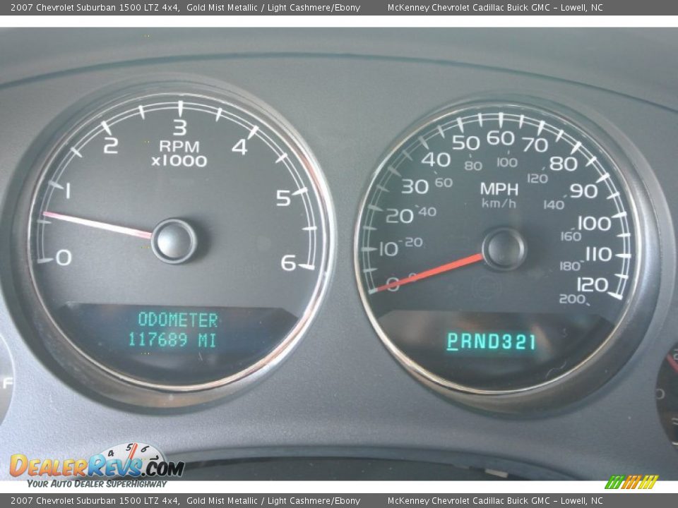 2007 Chevrolet Suburban 1500 LTZ 4x4 Gold Mist Metallic / Light Cashmere/Ebony Photo #18
