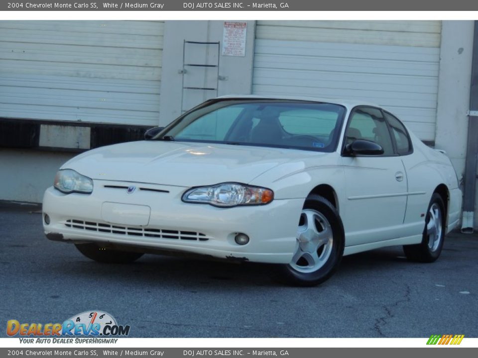 2004 Chevrolet Monte Carlo SS White / Medium Gray Photo #1