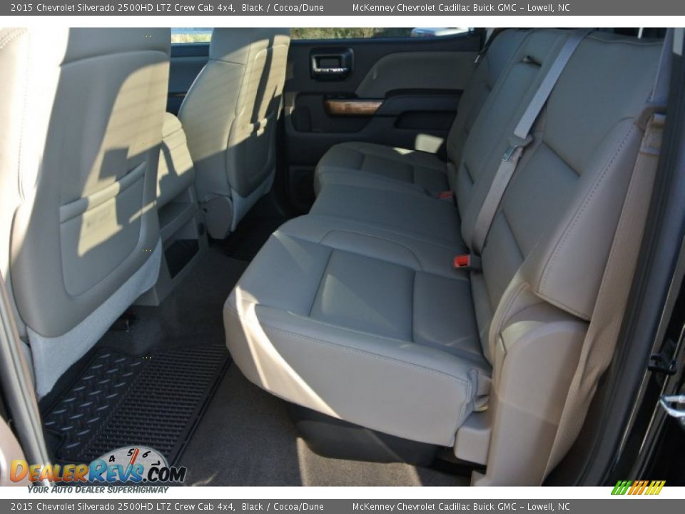 2015 Chevrolet Silverado 2500HD LTZ Crew Cab 4x4 Black / Cocoa/Dune Photo #15