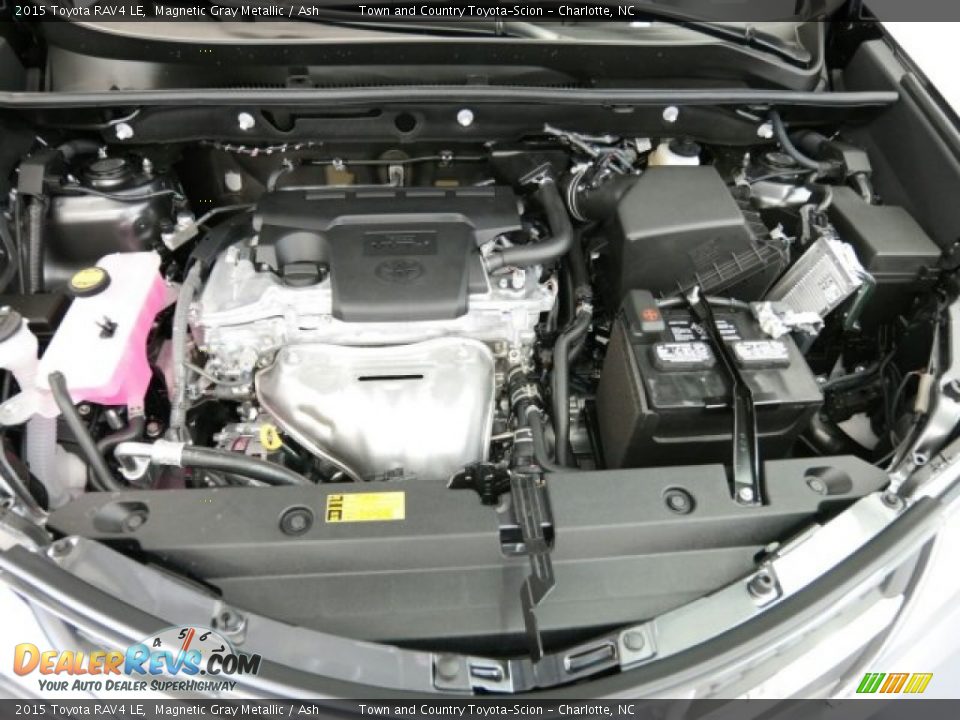 2015 Toyota RAV4 LE Magnetic Gray Metallic / Ash Photo #8