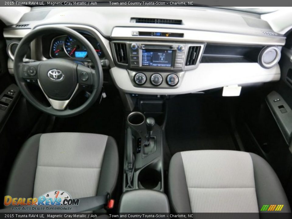 2015 Toyota RAV4 LE Magnetic Gray Metallic / Ash Photo #12